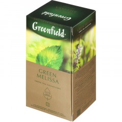 Чай Greenfield Green Melissa зеленый фольгир.25пак/уп 0435-10 Чай Greenfield Green Melissa зеленый фольгир.25пак/уп 0435-10 - фото 5