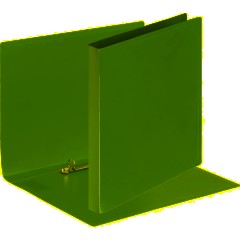 Папка на 2-х кольцах пласт. 16/25мм А4 синяя - фото 7