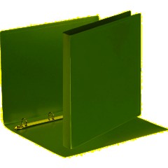 Папка на 4-х кольцах пласт. 16/25мм А4 ATTACHE синяя - фото 2