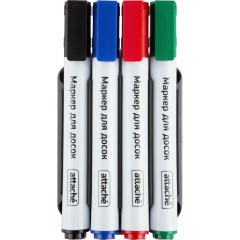 Набор с магнитной губкой и 4 маркерами Attache (WB2008) - фото 2