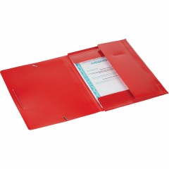 Папка на резинках ATTACHE F315/06 красная Папка на резинках ATTACHE F315/06 красная - фото 4