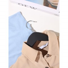 Вешалка-плечики WW_Attache CU9632М-B/LH031-B дер,перек,анат,р48-50 черная Вешалка-плечики WW_Attache CU9632М-B/LH031-B дер,перек,анат,р48-50 черная - фото 3