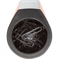 Скрепочница магнитная Attache Selection, цвет черный/оранжевый - фото 2