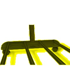 Вешалка EL_гардеробная CH-4345 черный/темный орех (911201/В1-65) - фото 5