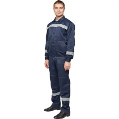 Костюм рабочий летний муж. л22-КПК т.син. (р.60-62) 158-164 (Арсенал-СП) - фото 2