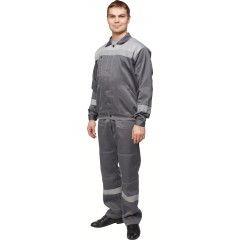 Костюм летний муж. л22-КПК т.сер./св.сер (р.48-50) 170-176 (Арсенал-СП) - фото 2