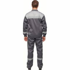 Костюм летний муж. л22-КПК т.сер./св.сер (р.48-50) 170-176 (Арсенал-СП) - фото 4