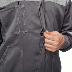 Костюм летний муж. л22-КПК т.сер./св.сер (р.64-66) 182-188 (Арсенал-СП) - фото 6