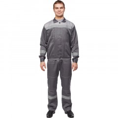 Костюм летний муж. л22-КПК т.сер./св.сер (р.68-70) 182-188 (Арсенал-СП) - фото 17