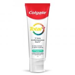 Зубная паста COLGATE TOTAL 12 Профессиональная чистка гель 75 мл Зубная паста COLGATE TOTAL 12 Профессиональная чистка гель 75 мл - фото 6