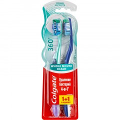 Зубная щетка промоупаковка COLGATE 360? 1+1 средн. FCN21684 Зубная щетка промоупаковка COLGATE 360? 1+1 средн. FCN21684 - фото 6