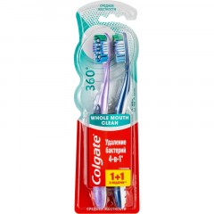 Зубная щетка промоупаковка COLGATE 360? 1+1 средн. FCN21684 Зубная щетка промоупаковка COLGATE 360? 1+1 средн. FCN21684 - фото 4