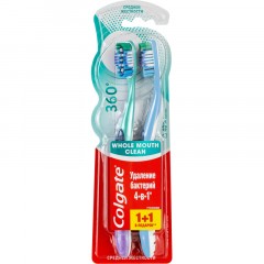 Зубная щетка промоупаковка COLGATE 360? 1+1 средн. FCN21684 Зубная щетка промоупаковка COLGATE 360? 1+1 средн. FCN21684 - фото 5