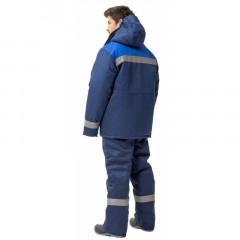 Куртка рабочая зимняя муж з32-КУ син/вас смес 48-50/158-164 (Арсенал-СП) - фото 17