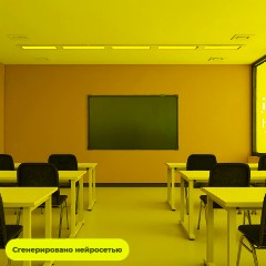 Доска магнитно-меловая 1-эл. Attache Loft 90x120 см черный - фото 4