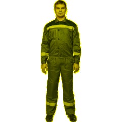 Костюм лет муж (куртка, пк) л20 сер/крас 104-108/182-188 (Арсенал-СП)