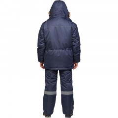 Брюки рабочие зимние муж. з28-БР син (р.56-58)170-176 - фото 13