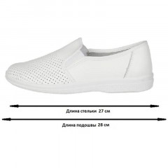 Туфли Алекс/Игорь муж.нат.кожа белые (р.41) (96110108) Туфли Алекс/Игорь муж.нат.кожа белые (р.41) (96110108) - фото 8