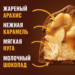 Шоколадный батончик Snickers Minis с карамелью, арахисом и нугой, 1кг Шоколадный батончик Snickers Minis с карамелью, арахисом и нугой, 1кг - фото 3