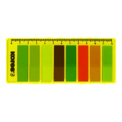 Клейкие закладки пласт. 8цв.по 25л. Film на линейке Kores 45120 - фото 2