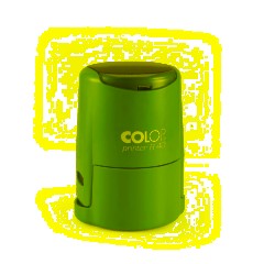 Оснастка для печати круг.с крышкой Pr. R40 розов. неон Colop Австрия - фото 3