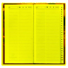 Телефонная книга 7БЦ с выбр.лак.обл,А5,100х210мм,80л,клей, в ассорт. - фото 2