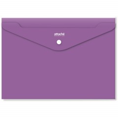 Папка-конверт на кнопке Attache Selection Crocus 6шт в уп. Папка-конверт на кнопке Attache Selection Crocus 6шт в уп. - фото 4