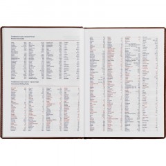 Еженедельник недатированный коричнев,А4,195х265мм,72л,АТТАСНЕ Каньон - фото 14