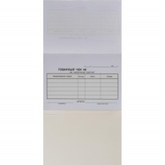 Бланки самокопирующие Товарный чек 2-сл. ATTACHE книжка 50 бланков - фото 3