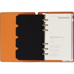 Ежедневник недатированный А5-,132х190мм,120л, FIRENZE темно-синий 3-511/01 - фото 10