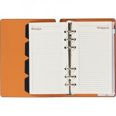 Ежедневник недатированный А5-,132х190мм,120л, FIRENZE темно-синий 3-511/01 - фото 12