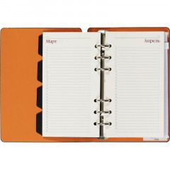 Ежедневник недатированный А5-,132х190мм,120л, FIRENZE темно-синий 3-511/01 - фото 13