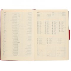 Ежедневник недатированный А5, Primavera красный, 136л. 3-536/02 Ежедневник недатированный А5, Primavera красный, 136л. 3-536/02 - фото 6