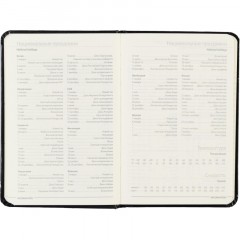 Ежедневник недатированный черный, А6,87х130,100л, Br.V.MEGAPOLIS 3-283/02 - фото 17