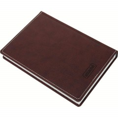 Ежедневник недатированный А5,142x210мм,176л,бордо АТТАСНЕ Bizon - фото 5