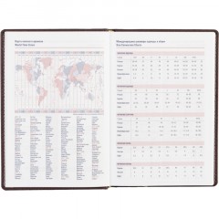 Ежедневник недатированный А5,142x210мм,176л,бордо АТТАСНЕ Bizon - фото 11