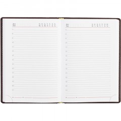 Ежедневник недатированный А5,142x210мм,176л,бордо АТТАСНЕ Bizon - фото 13