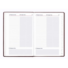 Алфавитная книжка А5,142х210мм,120л,бордо,белая простр. АТТАСНЕ Bizon - фото 2