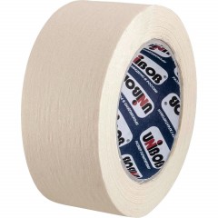 Клейкая лента малярная Unibob 50мм х 50м, креппированная - фото 2