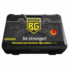 Набор инструмента 108 предметов BERGER BG108-1214 Набор инструмента 108 предметов BERGER BG108-1214 - фото 2