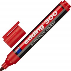 Набор маркеров перманентных EDDING E-300 кругл. наконечник 1,5-3мм наб. 4цв - фото 3