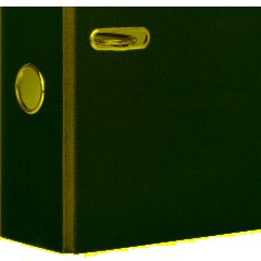 Папка-регистратор  75мм, 10шт/уп, красный,ПБП1,карм.кор - фото 9