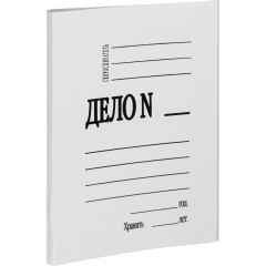 Папка-обложка Дело 380г/м2 мелованная, 10 шт/уп 1496202 - фото 5