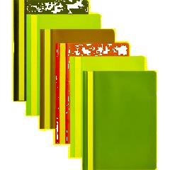 Скоросшиватель пластиковый A4 (100/110) зел 10шт/уп Россия - фото 5