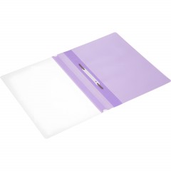 Скоросшиватель пластиковый A4  (100/110) фиол 10шт/уп Россия Скоросшиватель пластиковый A4  (100/110) фиол 10шт/уп Россия - фото 3