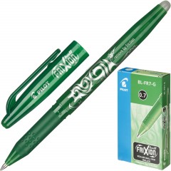 Ручка гелевая PILOT BL-FR7-G Frixion резин.манжет зеленый 0,35мм Япония - фото 2