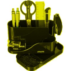 Набор настольный Attache Selection 10 предметов черный S-112 - фото 3