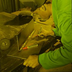 Маркер для промышленной графики EDDING E-8750/4 зеленый 2-4мм - фото 2