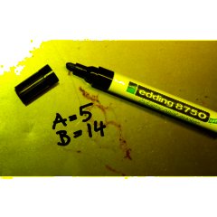 Маркер для промышленной графики EDDING E-8750/4 зеленый 2-4мм - фото 3