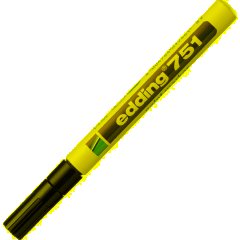 Маркер лаковый EDDING E-751/1 черный, 1-2мм, мет. корп - фото 5